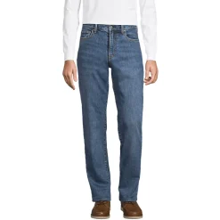 Stretch-Jeans mit Flanellfutter und Komfortbund für Herren, Classic Fit