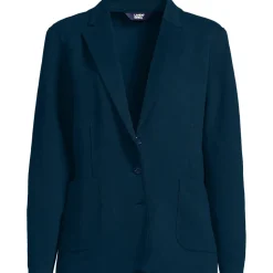 Strickblazer mit abnehmbarer Kapuze für Damen