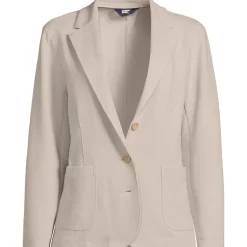 Strickblazer mit abnehmbarer Kapuze für Damen