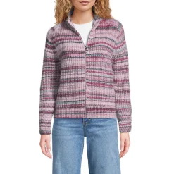 Strick-Cardigan mit Reißverschluss für Damen