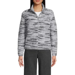 Strick-Cardigan mit Reißverschluss für Damen