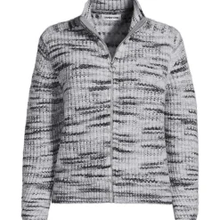 Strick-Cardigan mit Reißverschluss für Damen