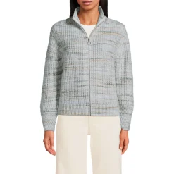 Strick-Cardigan mit Reißverschluss für Damen