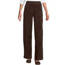 Strickcord-Hose Straight Fit für Damen