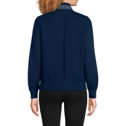Strick- & Stepp-Bomberjacke für Damen