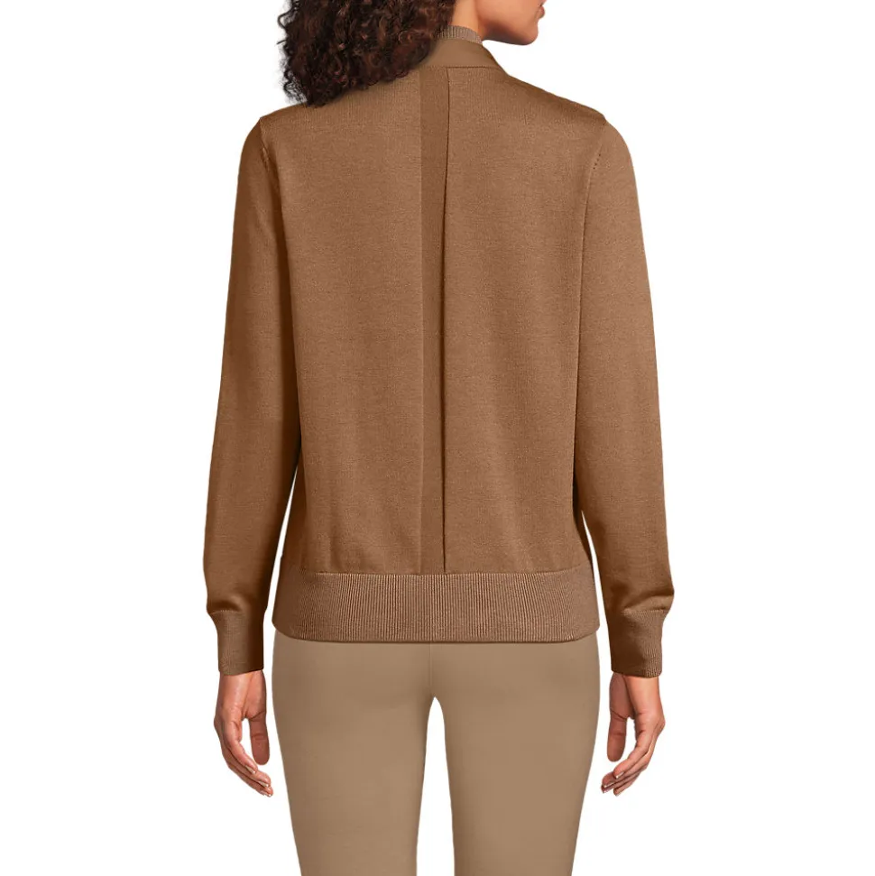 Strick- & Stepp-Bomberjacke für Damen