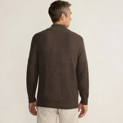 Strukturierter Troyer-Pullover Drifter für Herren