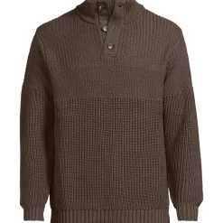 Strukturierter Troyer-Pullover Drifter für Herren