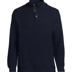 Strukturierter Troyer-Pullover Drifter für Herren