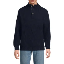 Strukturierter Troyer-Pullover Drifter für Herren