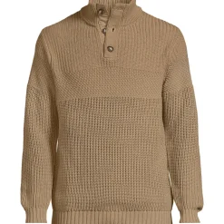 Strukturierter Troyer-Pullover Drifter für Herren