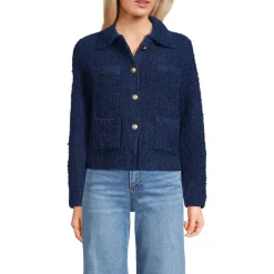 Strukturierte Strickjacke im Couture-Stil für Damen