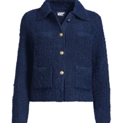 Strukturierte Strickjacke im Couture-Stil für Damen