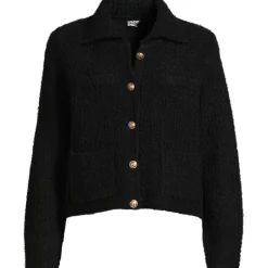 Strukturierte Strickjacke im Couture-Stil für Damen