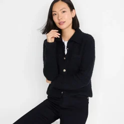 Strukturierte Strickjacke im Couture-Stil für Damen