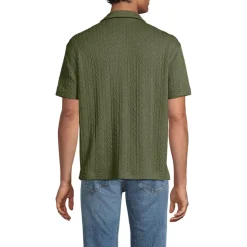 Struktur-Jerseyshirt für Herren