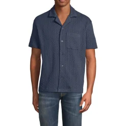 Struktur-Jerseyshirt für Herren