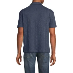 Struktur-Jerseyshirt für Herren
