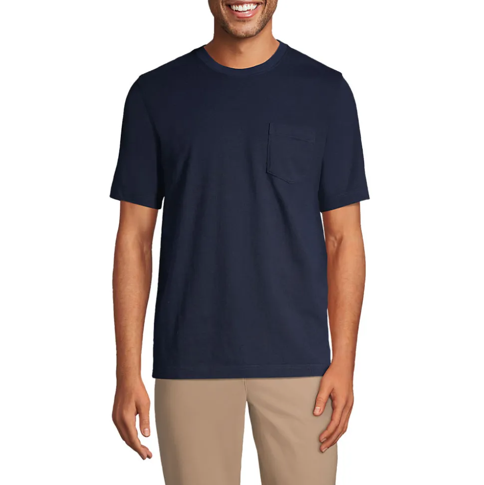 Super-T Kurzarm-Shirt mit Brusttasche für Herren, Classic Fit