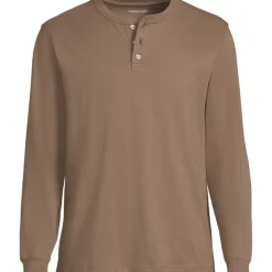 Super-T Langarm-Henleyshirt für Herren, Classic Fit