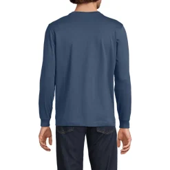 Super-T Langarm-Henleyshirt für Herren, Classic Fit