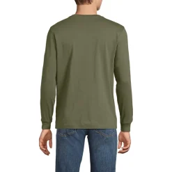Super-T Langarm-Henleyshirt für Herren, Classic Fit
