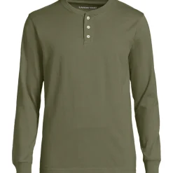 Super-T Langarm-Henleyshirt für Herren, Classic Fit