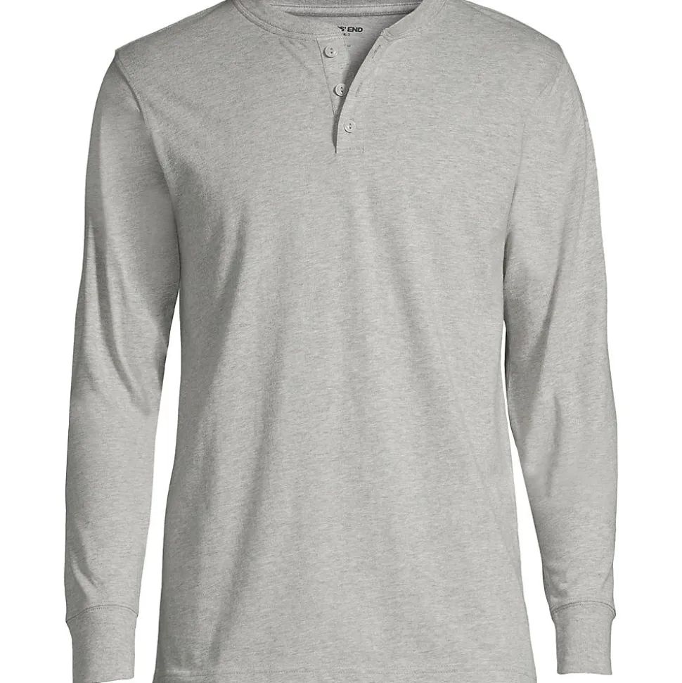 Super-T Langarm-Henleyshirt für Herren, Classic Fit