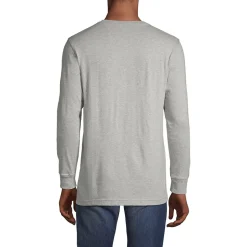 Super-T Langarm-Henleyshirt für Herren, Classic Fit