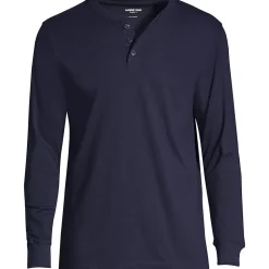 Super-T Langarm-Henleyshirt für Herren, Classic Fit