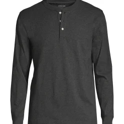 Super-T Langarm-Henleyshirt für Herren, Classic Fit