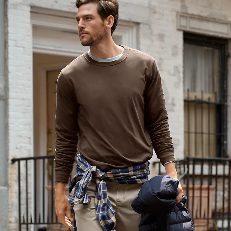 Super-T Langarm-Shirt für Herren, Classic Fit