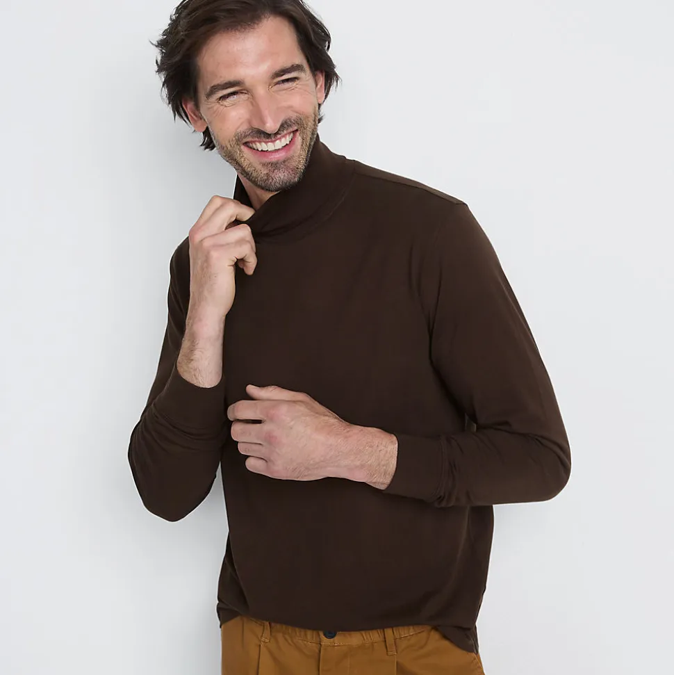 Super-T Rollkragenshirt für Herren, Classic Fit