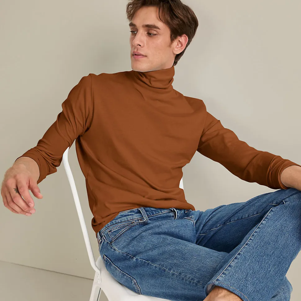 Super-T Rollkragenshirt für Herren, Classic Fit