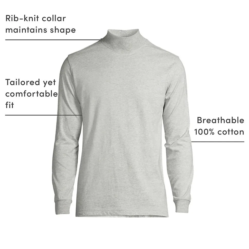 Super-T Stehbundshirt für Herren, Classic Fit