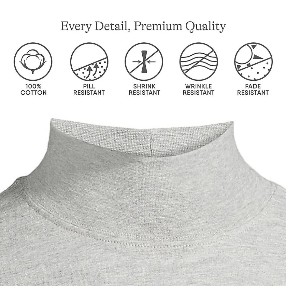 Super-T Stehbundshirt für Herren, Classic Fit