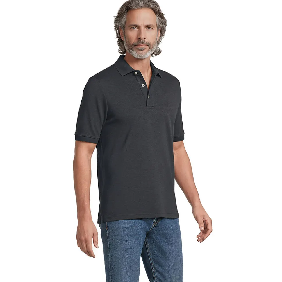 Supima Kurzarm-Polo für Herren, Classic Fit