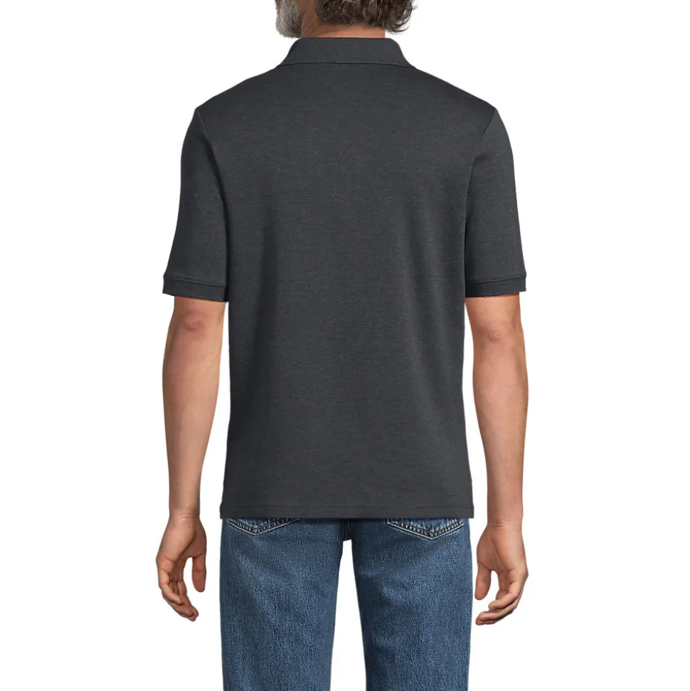 Supima Kurzarm-Polo für Herren, Classic Fit