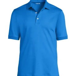 Supima Kurzarm-Polo für Herren, Classic Fit