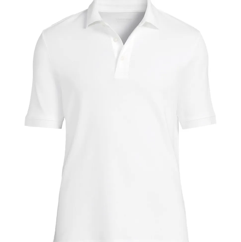 Supima Kurzarm-Polo für Herren, Classic Fit
