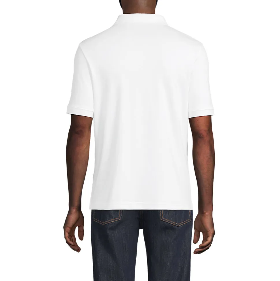 Supima Kurzarm-Polo für Herren, Classic Fit
