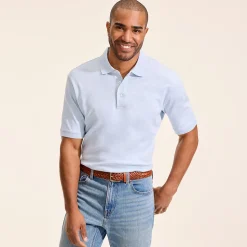 Supima Kurzarm-Polo für Herren, Classic Fit