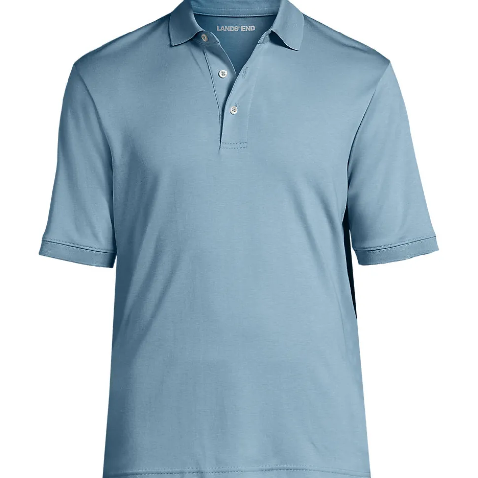 Supima Kurzarm-Polo für Herren, Classic Fit