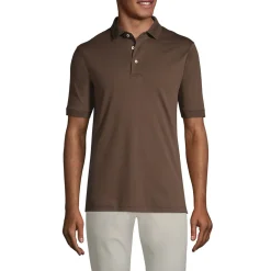 Supima Kurzarm-Polo für Herren, Classic Fit