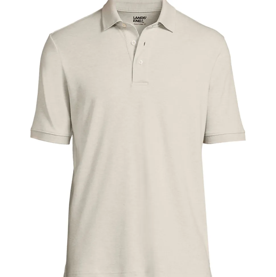 Supima Kurzarm-Polo für Herren, Classic Fit