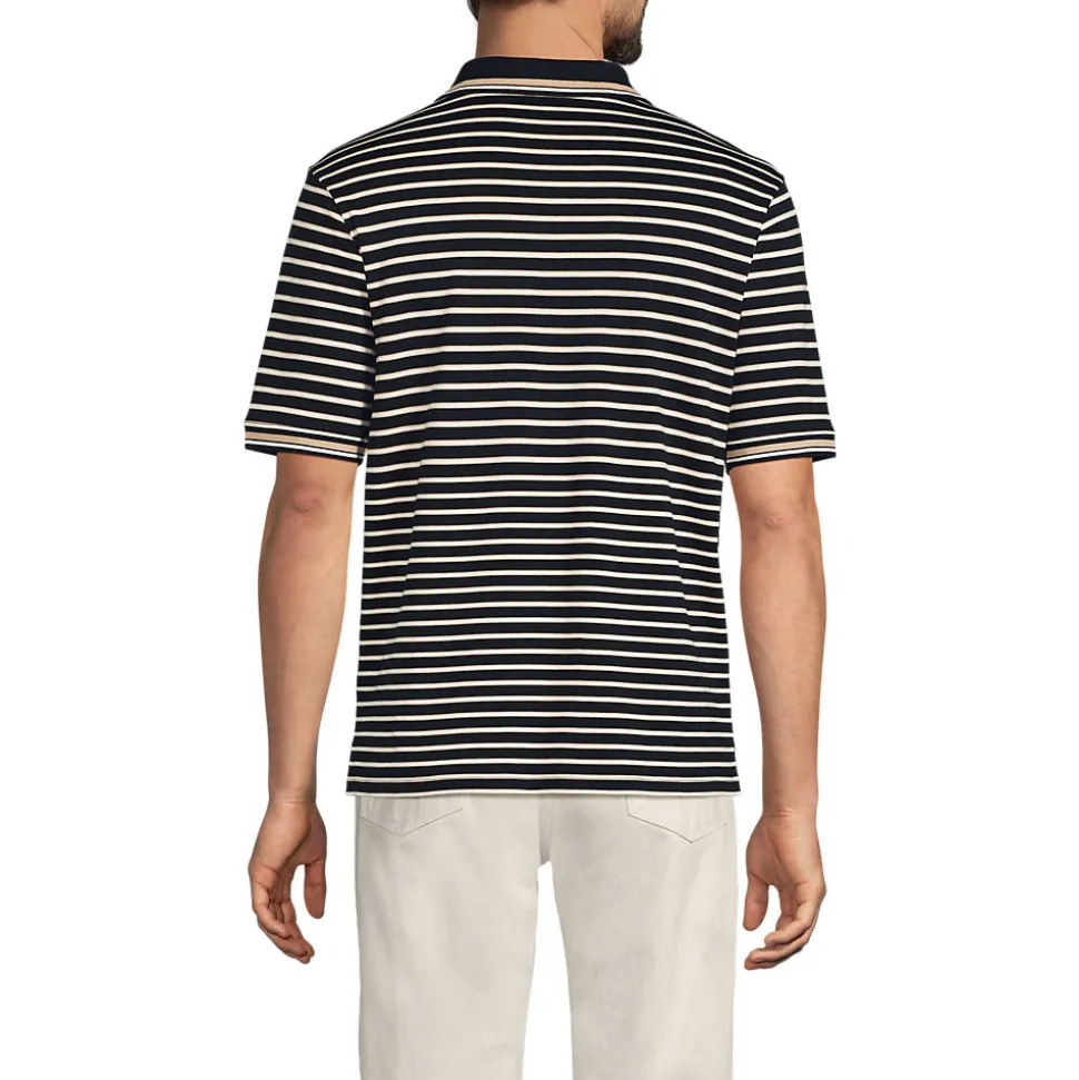 Supima Kurzarm-Polo für Herren, Classic Fit