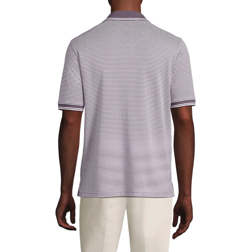 Supima Kurzarm-Polo für Herren, Classic Fit