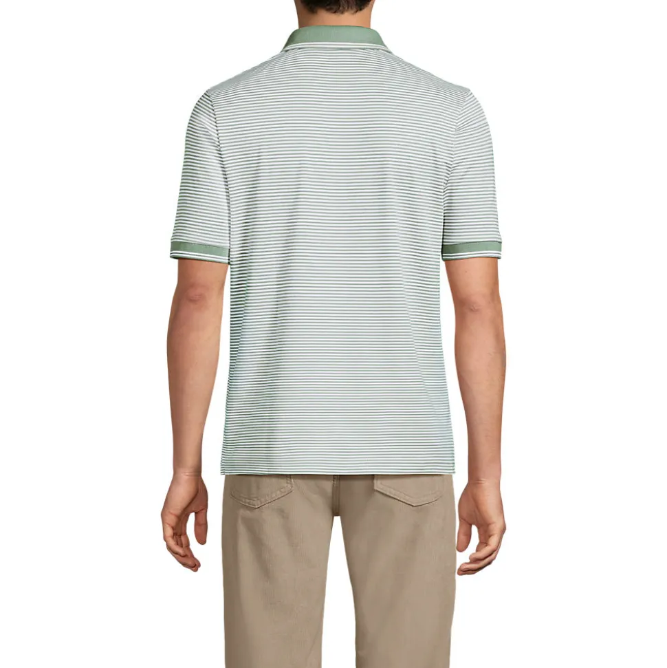 Supima Kurzarm-Polo für Herren, Classic Fit