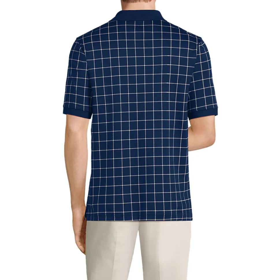 Supima Kurzarm-Polo für Herren, Classic Fit