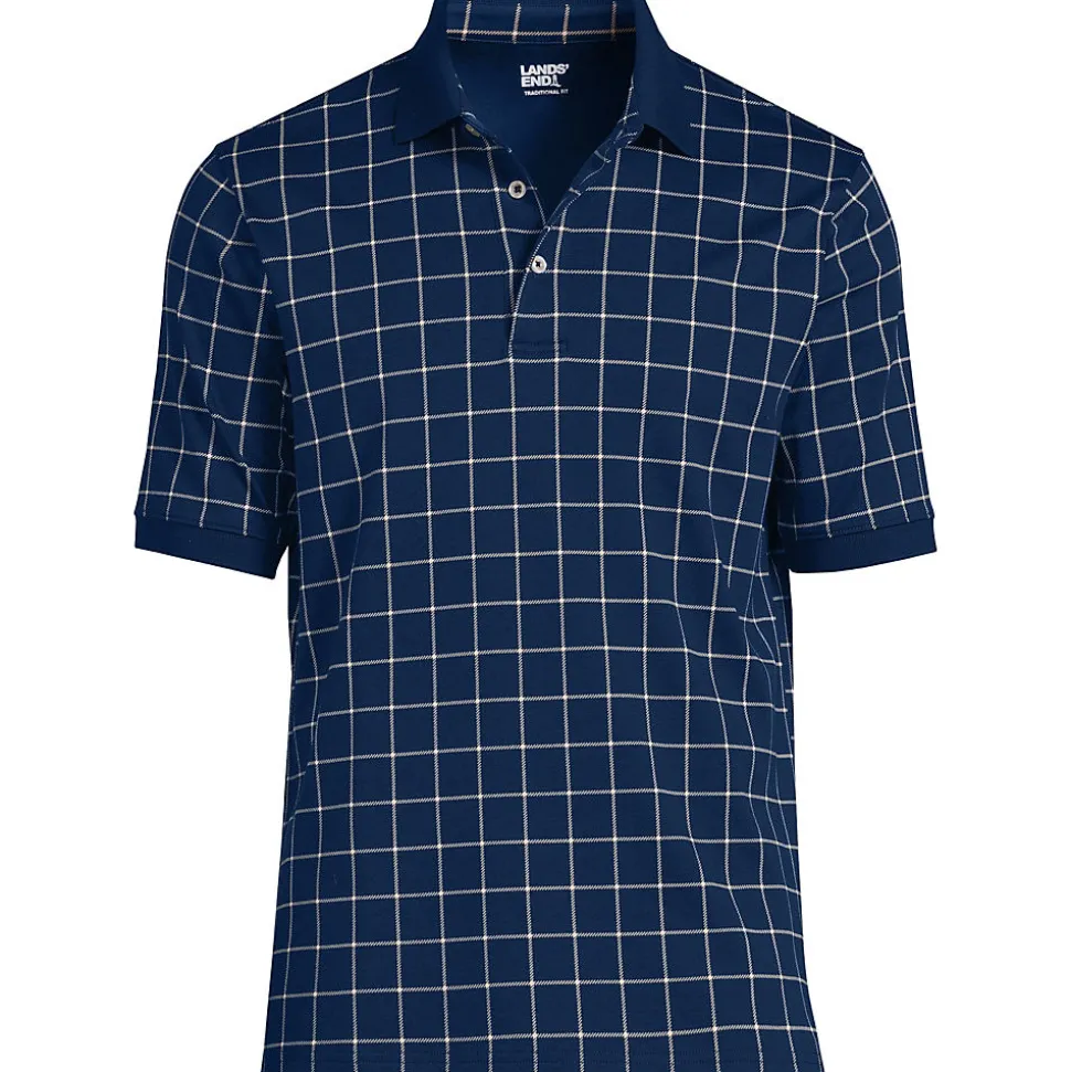 Supima Kurzarm-Polo für Herren, Classic Fit